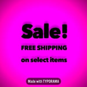 Free shipping on select items. Stop by and see.